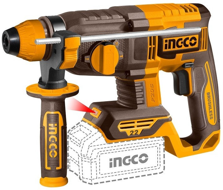 INGCO 4pc 66Nm Impact Drill+circular Saw+rotary Hammer+blower COSLI250695 – view 4