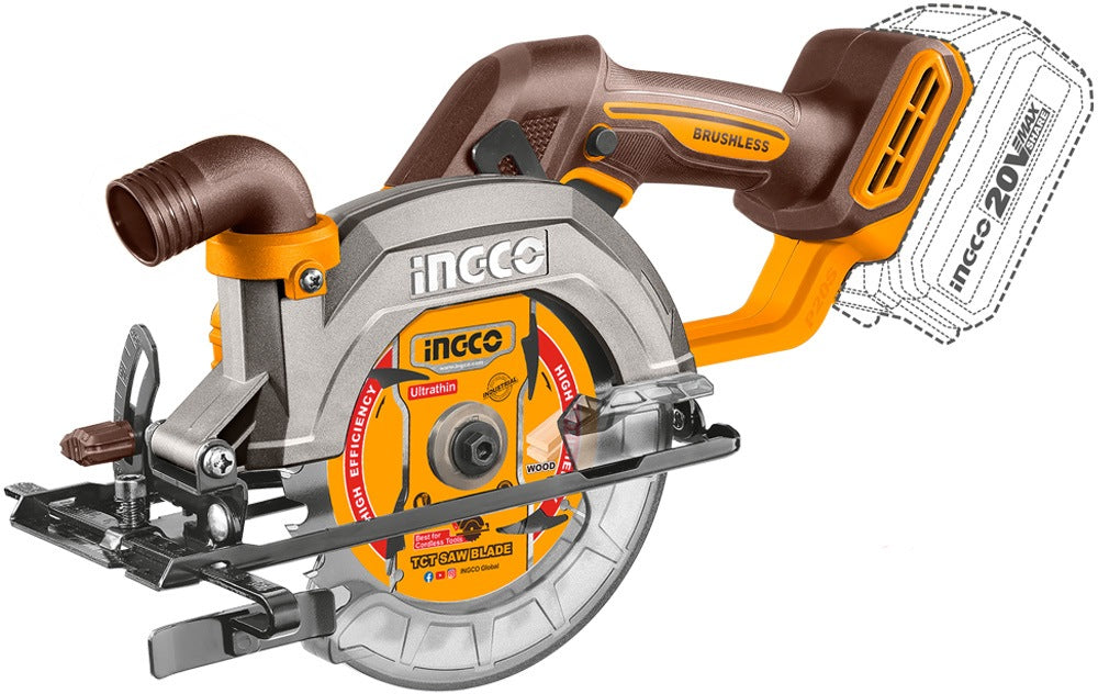 INGCO 4pc 66Nm Impact Drill+circular Saw+rotary Hammer+blower COSLI250695 – view 3