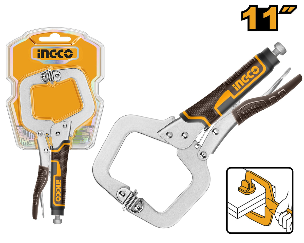 INGCO 11" C-Clamp Locking Plier HCCLW0211