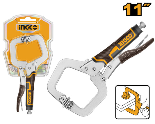 INGCO 11" C-Clamp Locking Plier HCCLW0211