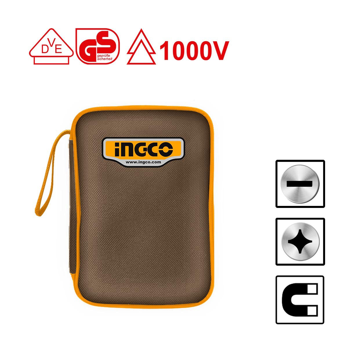 INGCO Vde 9pcs Insulated Hand Tool set HKIST3091 – view 3
