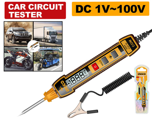 INGCO Automotive Circuit Tester DC 1V-100V HSDT41001