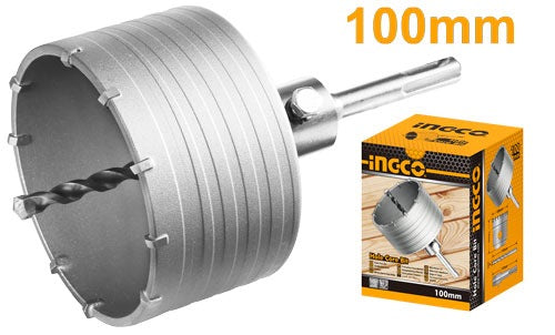 INGCO Sds+ Hole Core Bit 100mm for Concrete HCB1001