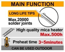 INGCO 20V LI-ION Soldering Iron 40W (Bare Unit) CSILI2001 – view 2