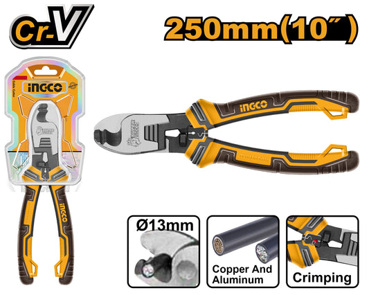 INGCO Heavy Duty Cable Cutter 250mm 10" HCCB0210