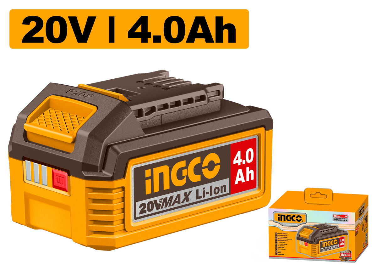 INGCO 20V LI-ION 4.0Ah Battery FBLI20021