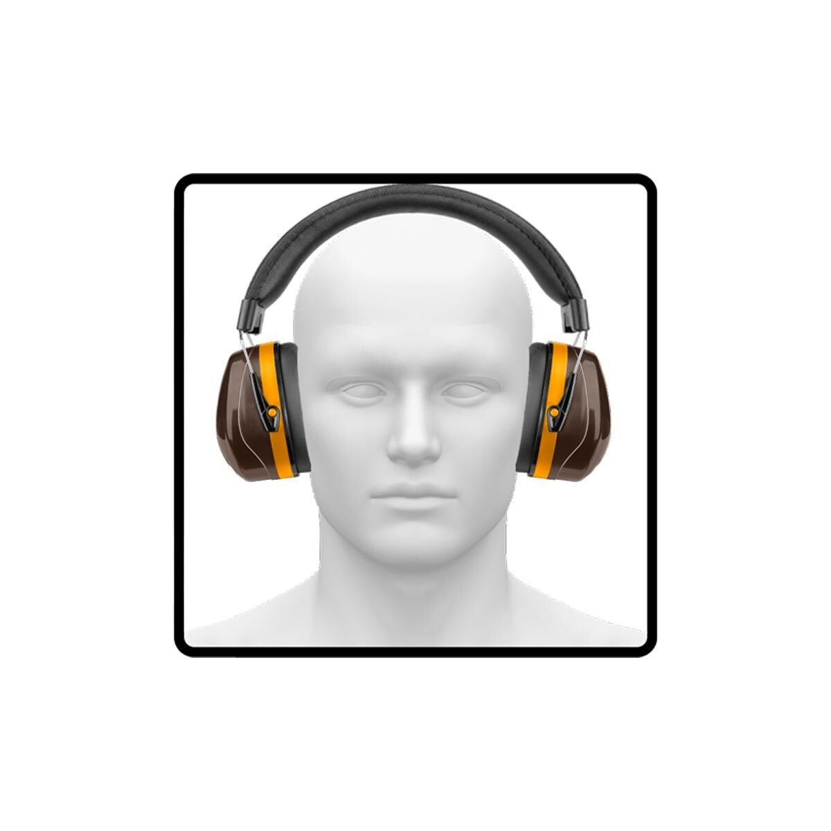 INGCO Impact Resistant Earmuff ANSI3.19-1974 & EN352-2:2020 HEM3328 – view 2