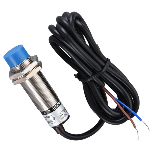 Baomain M18 Capacitance Proximity Sensor Switch LJC18A3-B-J/EZ NO AC 90-250V 200mA Detect 1-10 mm