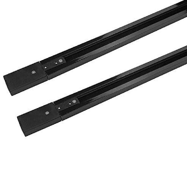 Laniber 2 Wire Track Rail Black Color-Fixture-DELIGHT OptoElectronics Pte. Ltd