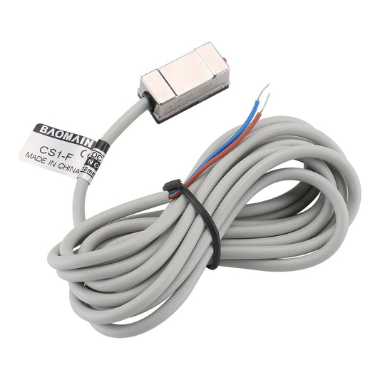 Baomain Air Cylinder Magnetic Sensor Switch CS1-F 100mA 10W NO Function with LED Indicator