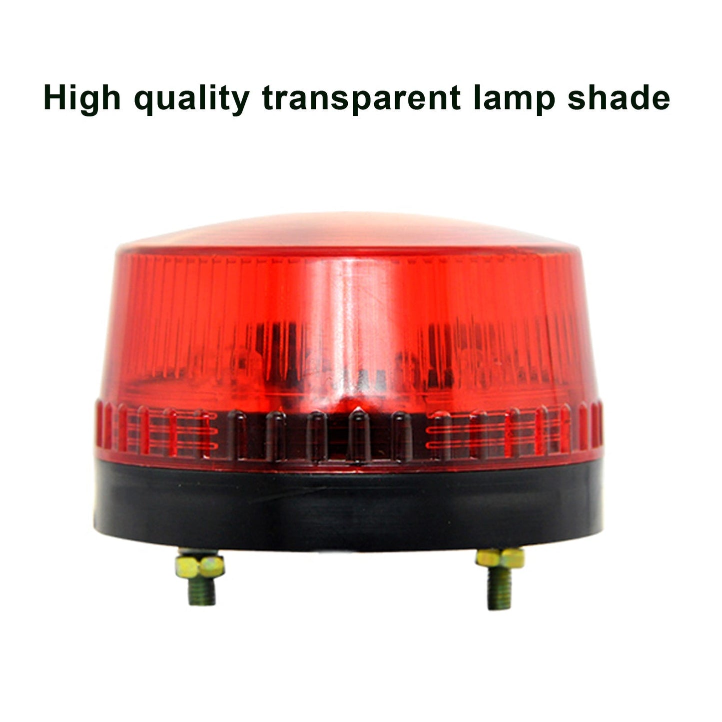 YASONG 2PCS Mini Signal Round Warning Light Strobe Flashing Light Police Beacon Light for Factory, Workshop and Mechanical Equipment SLA-5061