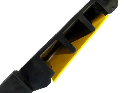 Aiko 3 Channels Cable Protector Traffic Road Safety Rubber Hump | Model : RH-9031