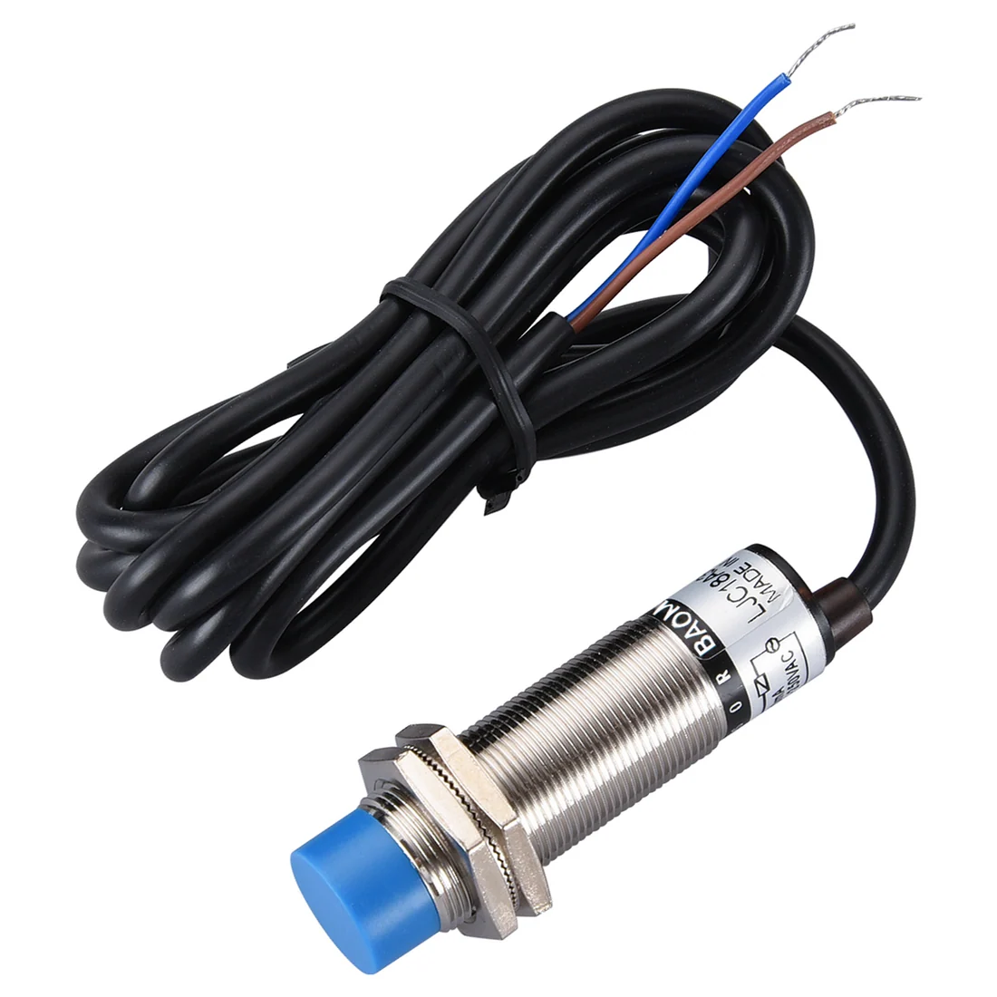 Baomain M18 Capacitance Proximity Sensor Switch AC 90-250V 200mA