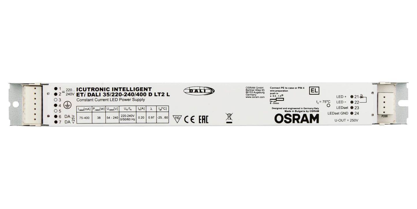Osram ETI DALI 35/220-240/700 LT2 L– 35w LED current Driver x5pcs