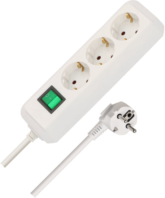 Brennenstuhl Mains Extension Lead – 3-Way, 1.5 m, H05VV-F 3G1