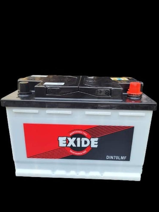 EXIDE 12V 70AH MAINTENANCE FREE BATTERY