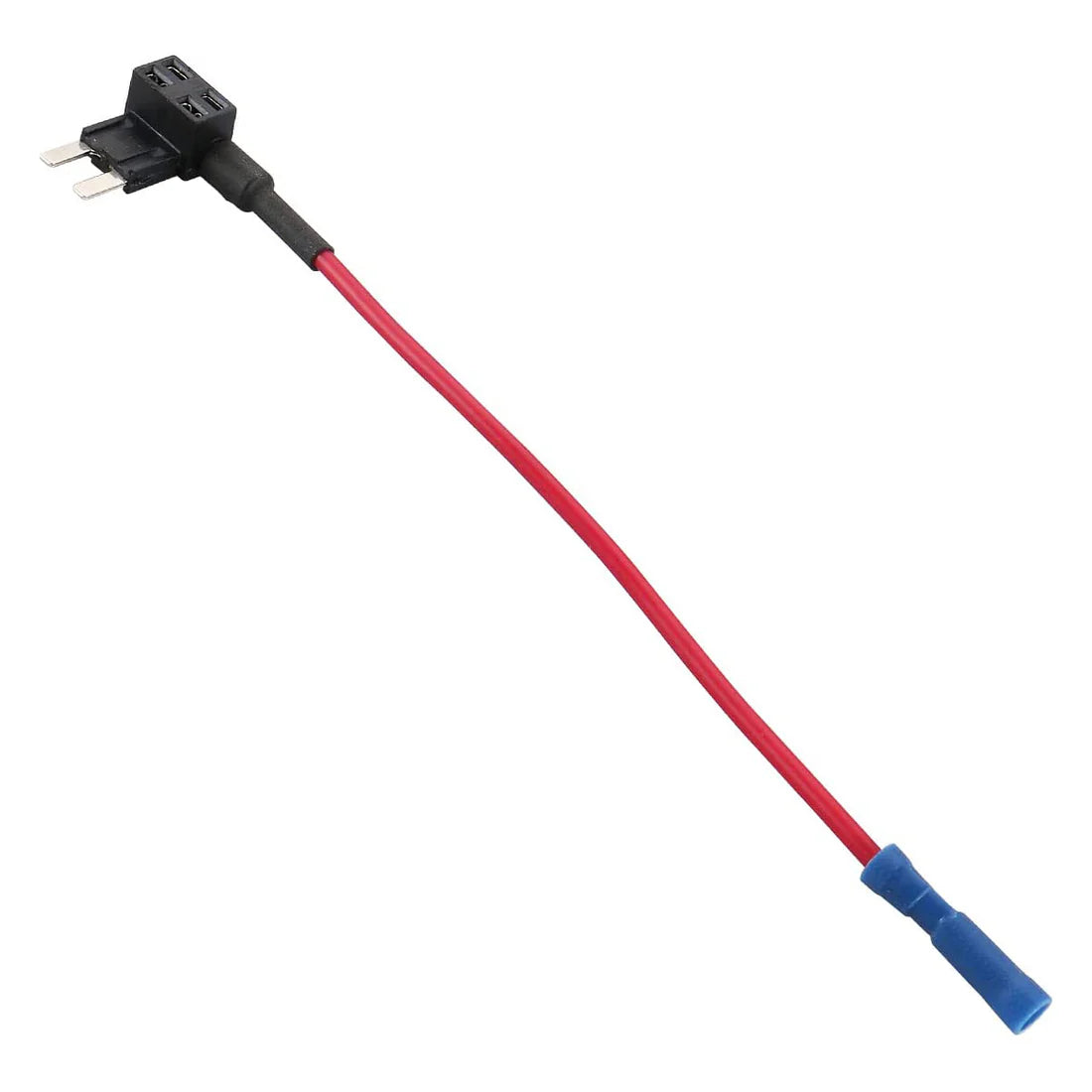 Baomain Car Circuit Fuse Tap 12V Blade Fuse Holder with ATM 15Amp Blade Fuses Pack of 5