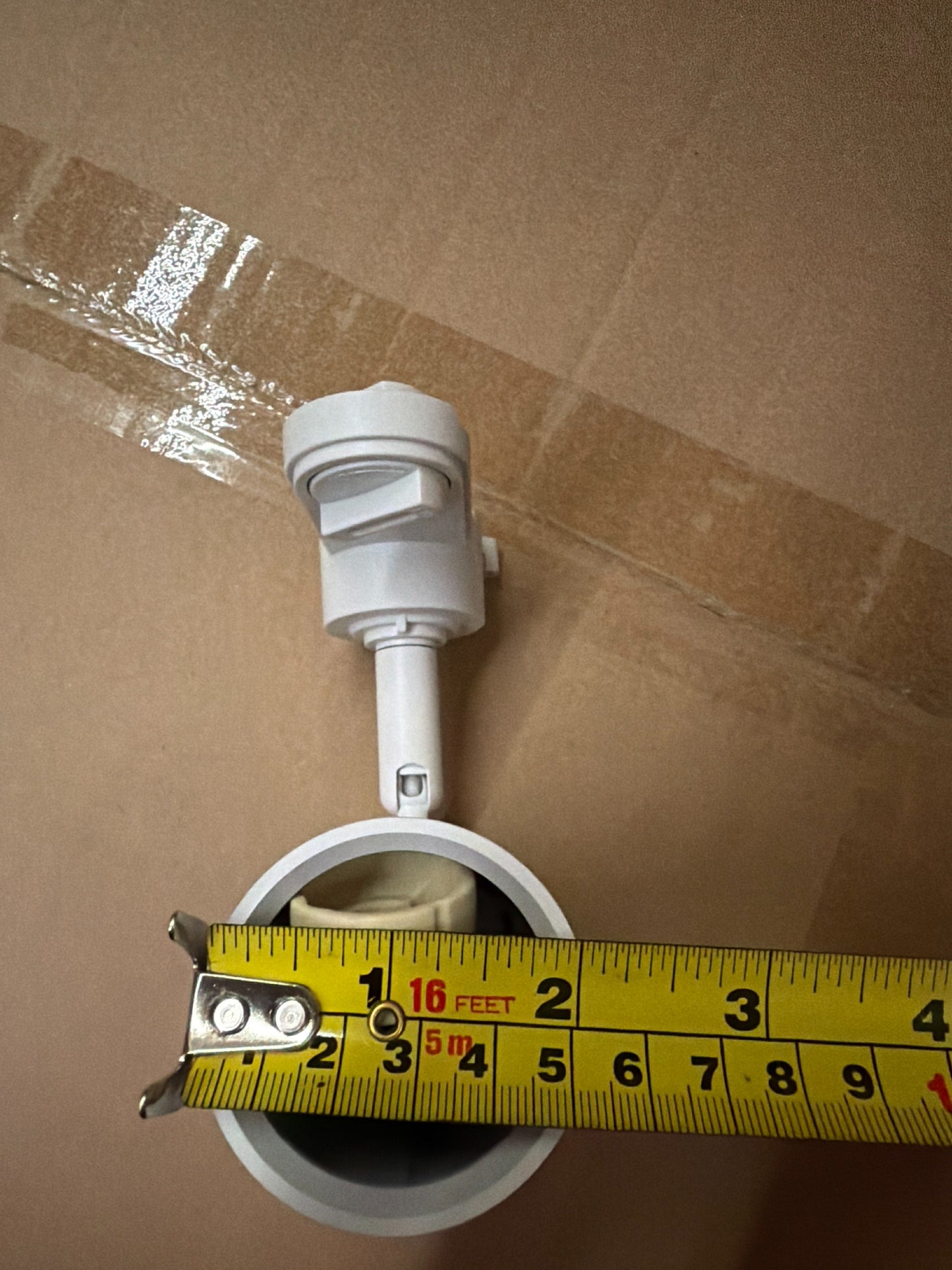 LQ 2 Wire Track Rail GU10 Round TRACK LIGHT Fitting only 