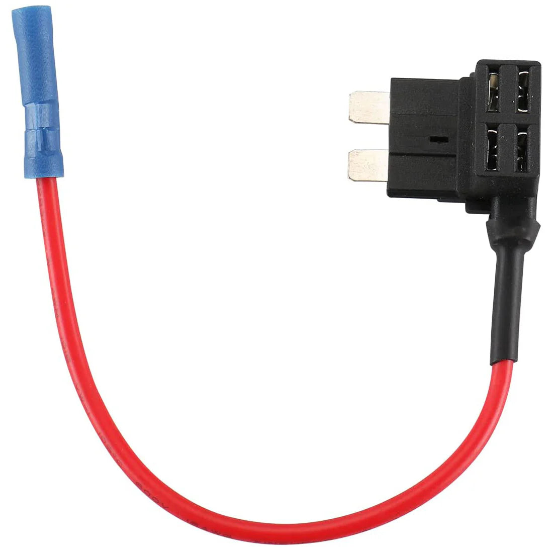 Baomain Car Circuit Fuse Tap Blade Fuse Holder 12V with ATC/ATO 15Amp Blade Fuses x5PCS