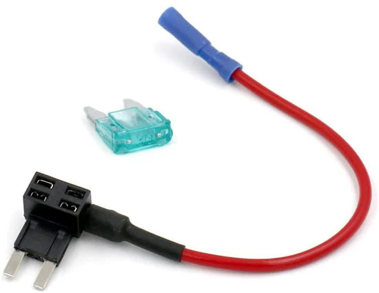 Baomain Car Circuit Mini Fuse Tap ATM Fuse Holder (incl. 30A Blade Fuse) 5 Pack