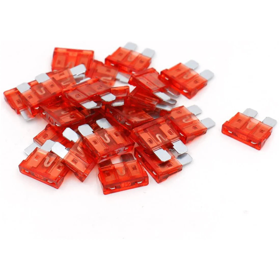 Baomain 40 Amp RED ATC Fuse Blade 40A for Automotive Car Truck x100PCS