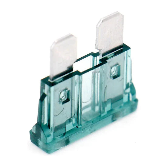 Baomain ATC-1 Clear Green ATO / ATC 1 Amp Fast-Acting Automotive Blade Fuses x100PCS