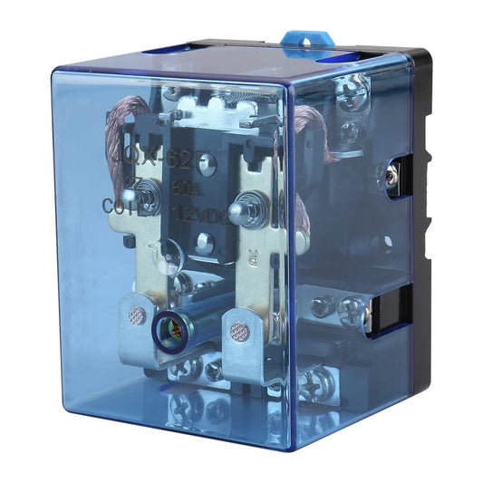 Baomain High Power Relay JQX-62F-2Z Coil Voltage 80A DPDT 2NO 2NC Electronmagnetic Relay