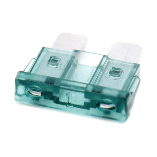 Baomain ATC-1 Clear Green ATO / ATC 1 Amp Fast-Acting Automotive Blade Fuses x100PCS