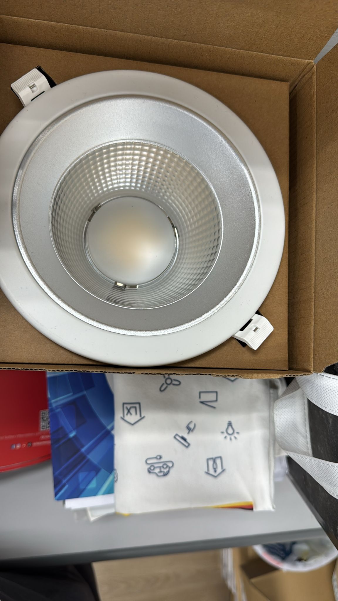 Ledvance ALU G2 Dual Power 15/20W Tri CCT 6" Recessed Downlight