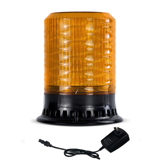 YASONG DIANS S Beacon light 120dB Horn 4 Flashing Modes LED Vehicles Emergency Lights with 9 Tones Strobe Lights for Trucks, Car, Forklift and Vehicle AC100-240V