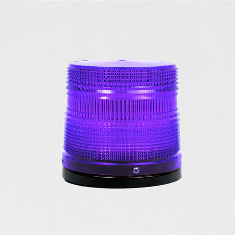 Tomar 240VAC, 50/60Hz, AC STROBE WITH 10" LEADS, UL LISTED Blue MULTI STROBE BEACON