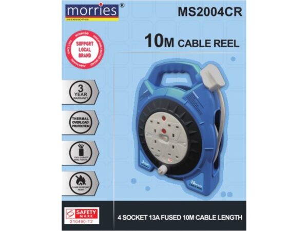 Morries MS 200 Series Extension Cable Reel