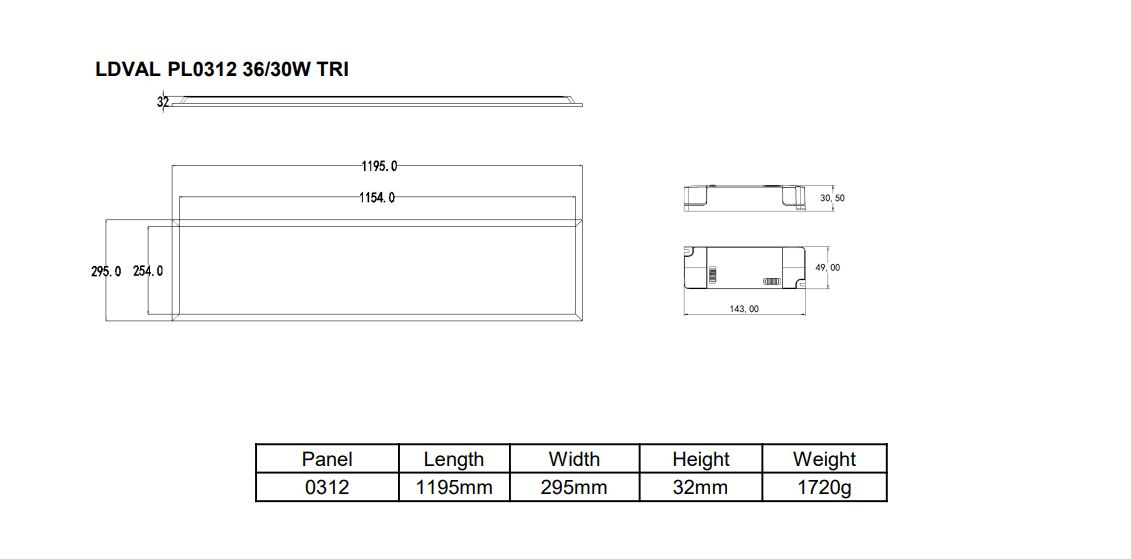 LEDVANCE LED VALUE PANEL TRI COLOR GEN2 Backlit Panel Light-Fixture-DELIGHT OptoElectronics Pte. Ltd