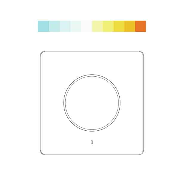 [China] Euchips WallDim203 0-10V Tunable White Dimmer