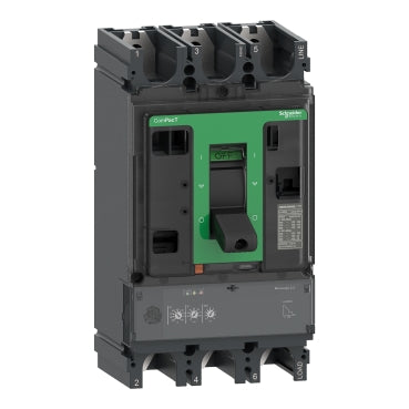 Schneider Circuit breaker, ComPacT NSX400N, 50kA/415VAC, 3 poles, MicroLogic 2.3 trip unit 400A 
