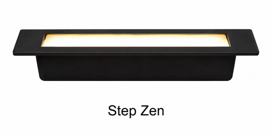 LEKSA 9W IP65 3000K Die-Cast Aluminium Step Light