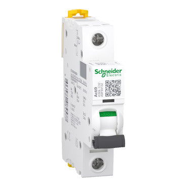 Schneider Miniature circuit-breaker, Acti9 iC60L, 1P, 32 A, C curve, 15000 A (IEC 60898-1), 20 kA (IEC 60947-2)