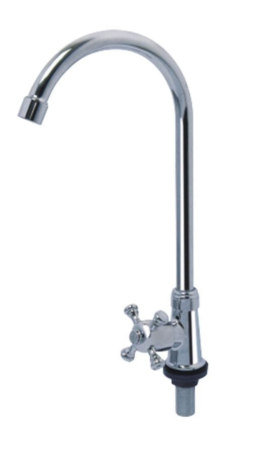 Showy X Knob U Type (Shape) Spout Pillar Tap (for Kitchen / Bathroom) | Model : SHOWY-2555JU