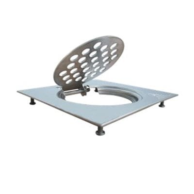 Showy Square Stainless Steel Grating 6" W/stabiliser Pins (2361-502) | Model : SHOWY-2361NP