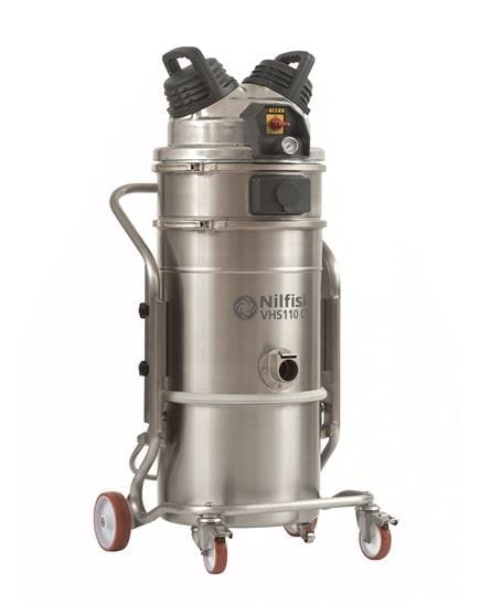 Nilfisk VHS110 CR Wet &amp; Dry Clean Room Vacuum Cleaner +with KIT AC.D40 Industrial Cleaning (Z7 24150)