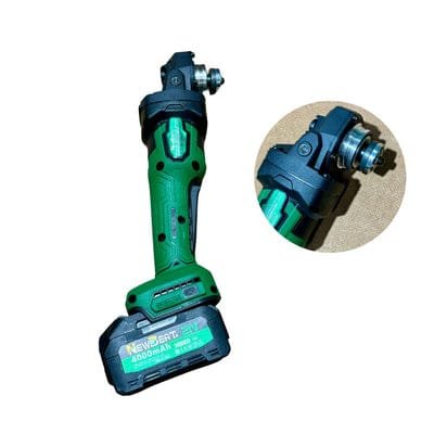 Newbeat 4" 21V Cordless Angle Grinder (BL) C/W 2 Battery &amp; 1 Charger | Model: NBT-CAG-100H