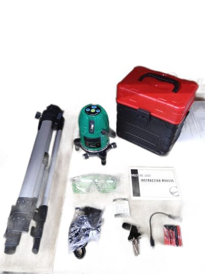 Aiko Green Laser Level Measure 4V1H with Stand | Model : NL-AK41-G | Comes with Certificate