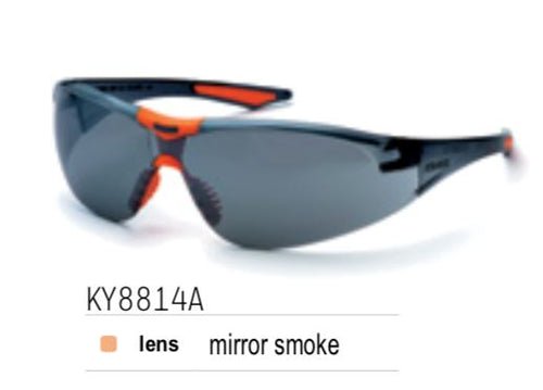 KING'S Smoke Mirror Lens Safety Eyewear | Model : SPEC-KY8814A