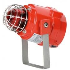 E2S BExBG05 Xenon Strobe Beacon-24V DC Red IP67
