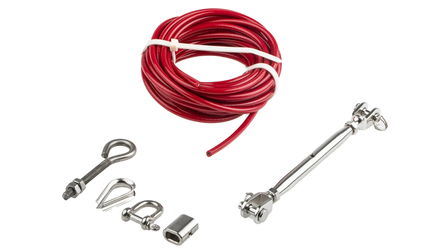 RS PRO Rope Switch 5m Safety Cable Switch