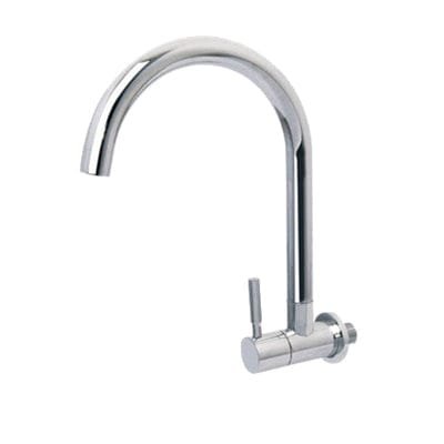 Showy Single Lever Wall Sink Tap C/w Swivel "J" Spout 2952 | Model : SHOWY-2952