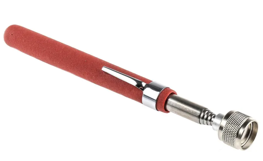 RS PRO 3.63 kg Extendable Pick Up Tool, 762 mm Stainless Steel