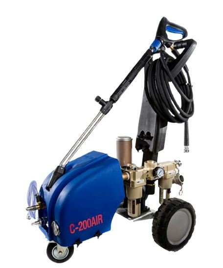 Densin C200AIR Pneumatic High Pressure Water Blaster Blue Line