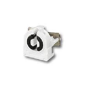 BJB Fluorescent Lamp Holder T8, T12 Wall Snap-Fit