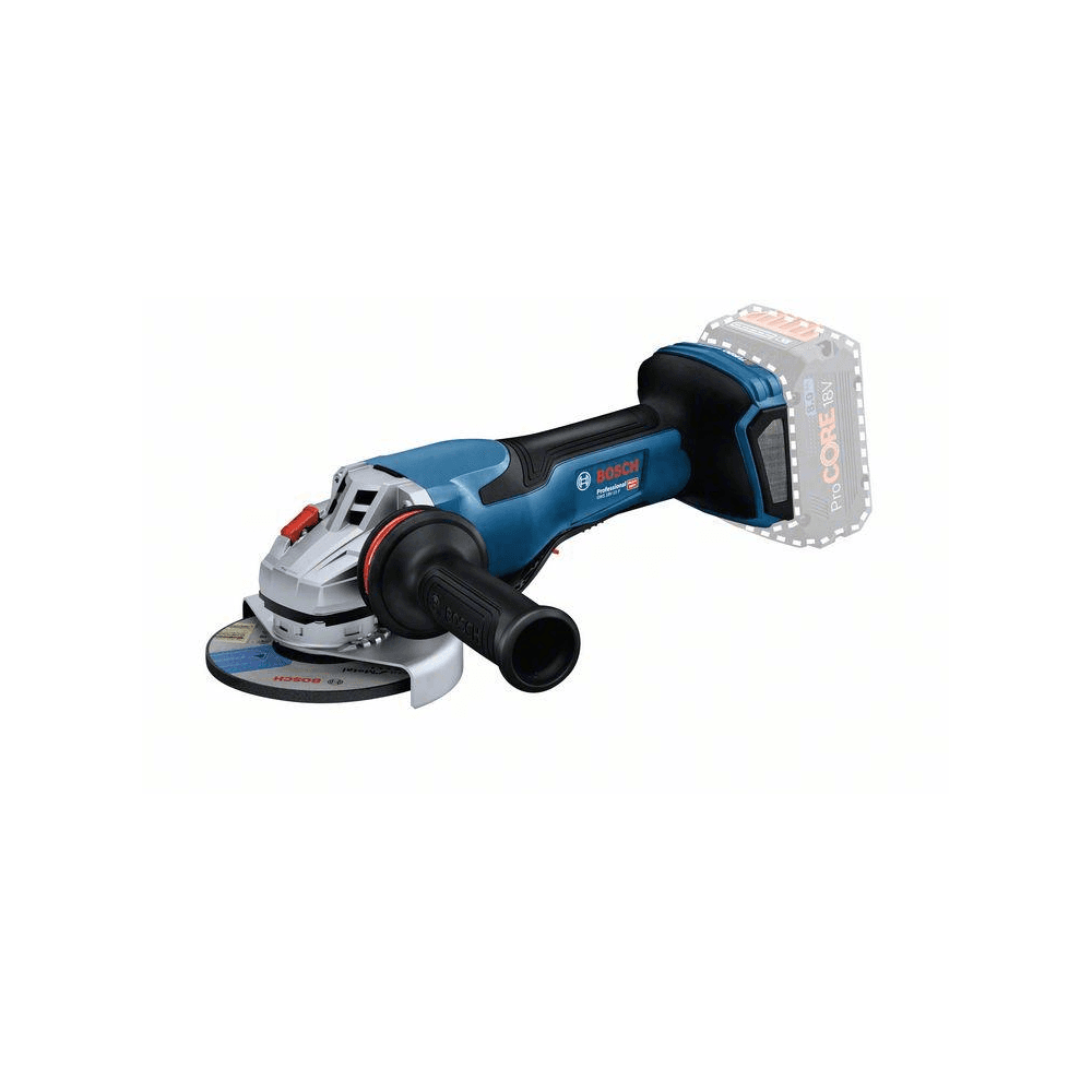 Bosch GWS 18V-15P Cordless 5" Angle Grinder Deadman Switch (Solo)